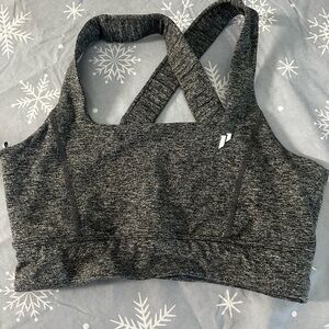 Women's Gray 1st Phorm Solstice Sports Bra